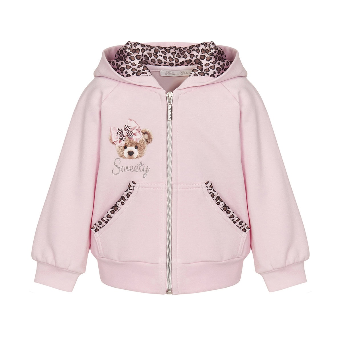 3077 Balloon Chic Παιδική Ζακέτα για Κορίτσι Ροζ 242F0880 - Image 1