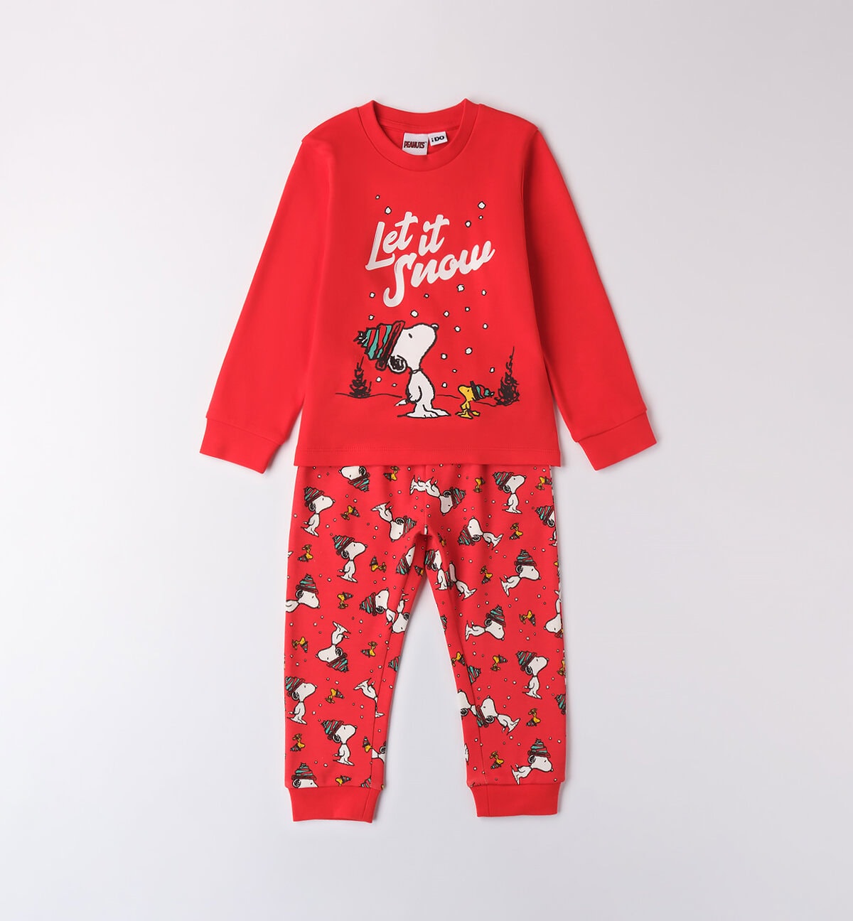 4a357-00-2234~Folded~e-commerce iDo Παιδικό Σετ Πυζάμα Snoopy Unisex 4A357-2234 - Image 1