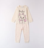 iDo Παιδικό Σετ Πυζάμα για Κορίτσι Εκρού 4A360-0111