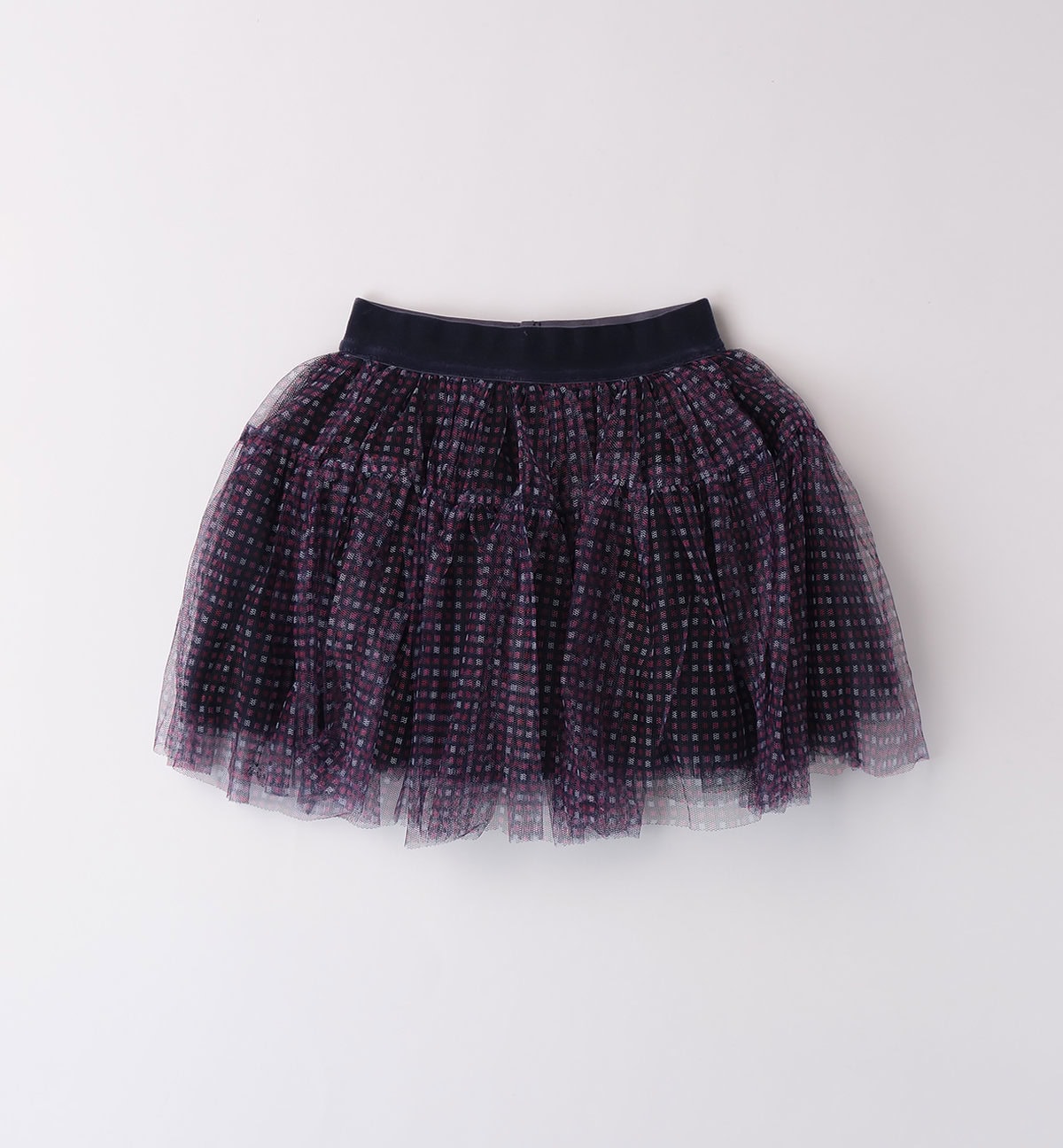 4a624-g0-6azh~Folded~e-commerce iDo Παιδική Φούστα Τούλι για Κορίτσι Μωβ Σταμπωτή 4A624-6AZH - Image 1