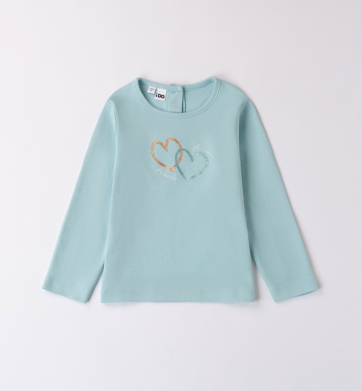 4a655-00-4143~Folded~e-commerce iDo Παιδική Μπλούζα για Κορίτσι Γαλάζιο 4A655-4143 - Image 1