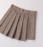 iDo Παιδική Φούστα Πλισέ για Κορίτσι Μπεζ Σταμπωτή 4A891-1217 - Image 3