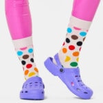 Happy Socks Ενηλίκων Pride Dot Sock Unisex Μπεζ P000552 - Image 2