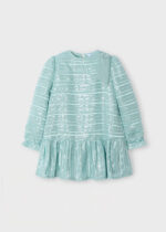 Mayoral Παιδικό Φόρεμα για Κορίτσι Πράσινο 14-04919-036