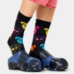Happy Socks Παιδικές Κάλτσες για Κορίτσι Πολύχρωμες DOG01-9050 - Image 3