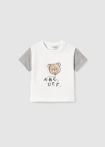 Mayoral Βρεφική Μπλούζα για Αγόρι Λευκό 25-01037-017