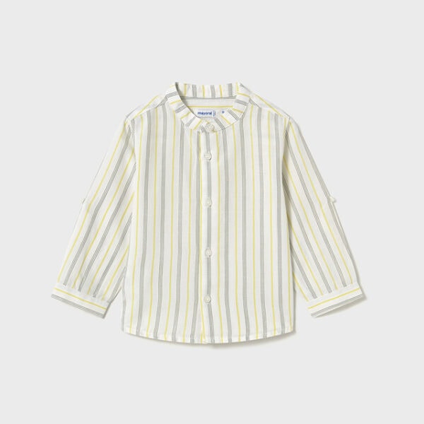 Mayoral Παιδικό Πουκάμισο για Αγόρι Χρυσαφί 25-01115-081