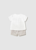 Mayoral Βρεφικό Σετ για Αγόρι Μπεζ 25-01211-058 - Image 2