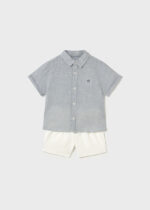 Mayoral Παιδικό Σετ για Αγόρι Κρεμ 25-01251-031