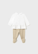 Mayoral Βρεφικό Σετ για Κορίτσι Μπεζ 25-01586-090 - Image 2