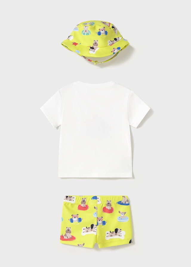 25-01618-073-L-5 Mayoral Βρεφικό Μαγιό για Αγόρι Πράσινο 25-01618-073 - Image 2