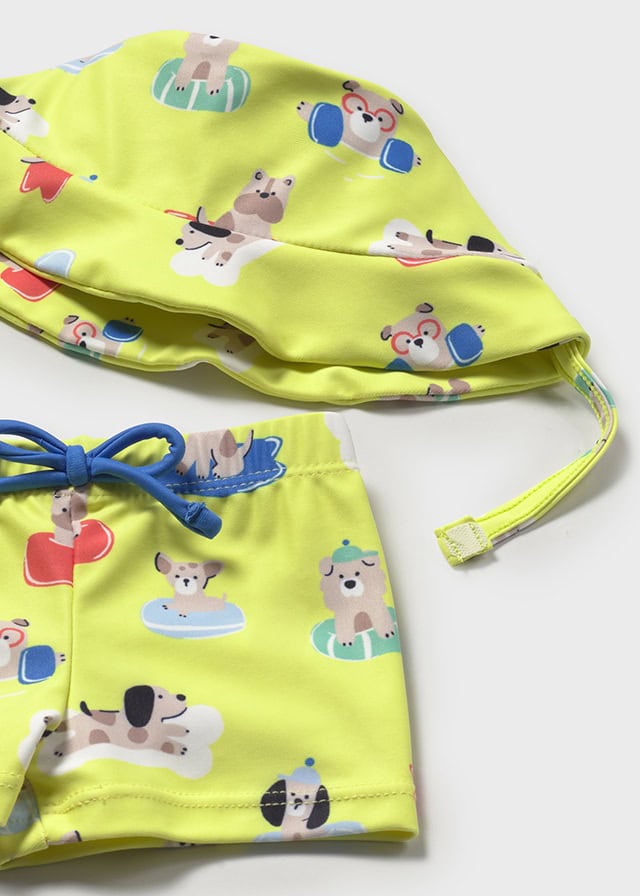 25-01618-073-L-7 Mayoral Βρεφικό Μαγιό για Αγόρι Πράσινο 25-01618-073 - Image 4