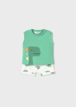 Mayoral Βρεφικό Σετ για Αγόρι Πράσινο 25-01625-049 - Image 3