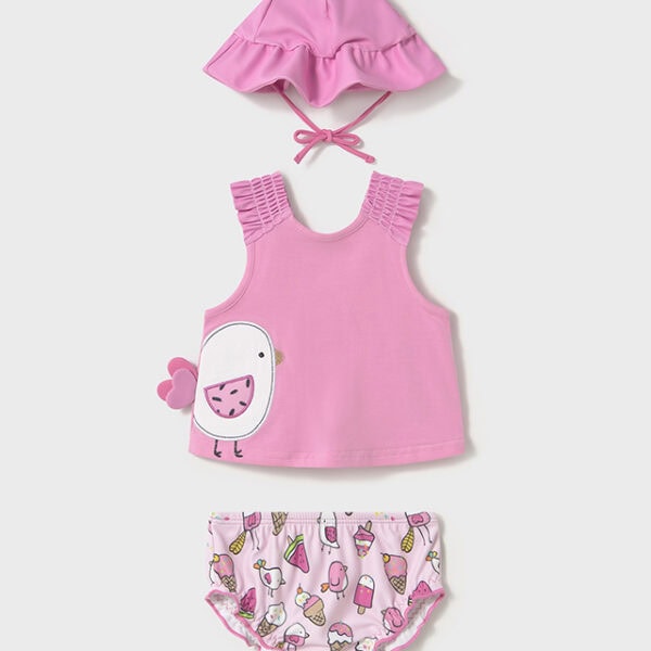 Mayoral Βρεφικό Μαγιό για Κορίτσι Ροζ 25-01668-044