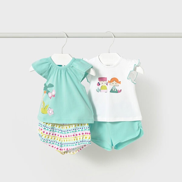 Mayoral Βρεφικό Σετ για Κορίτσι Μπλε 25-01671-052