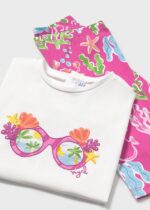 Mayoral Παιδικό Σετ για Κορίτσι Φούξια 25-01739-037 - Image 3