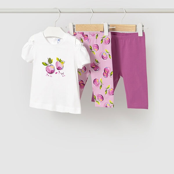 Mayoral Παιδικό Σετ για Κορίτσι Μωβ 25-01740-043