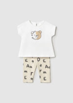 Mayoral Βρεφικό Σετ για Κορίτσι Εκρού 25-01762-084