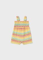 Mayoral Παιδικό Ολόσωμο Σορτς για Κορίτσι Κίτρινο 25-01839-056