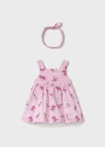 Mayoral Βρεφικό Φόρεμα για Κορίτσι Ροζ 25-01873-048