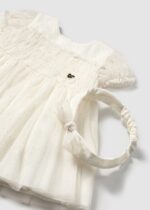 Mayoral Παιδικό Φόρεμα για Κορίτσι Εκρού 25-01902-019 - Image 3