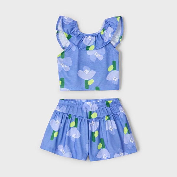 Mayoral Παιδικό Σετ για Κορίτσι Μπλε 25-03286-023