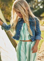 Mayoral Παιδικό Τζάκετ για Κορίτσι Τζιν 25-03408-023