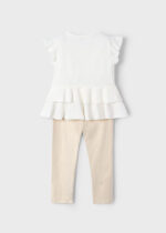 Mayoral Παιδικό Σετ για Κορίτσι Μπεζ 25-03704-054 – Bild 3