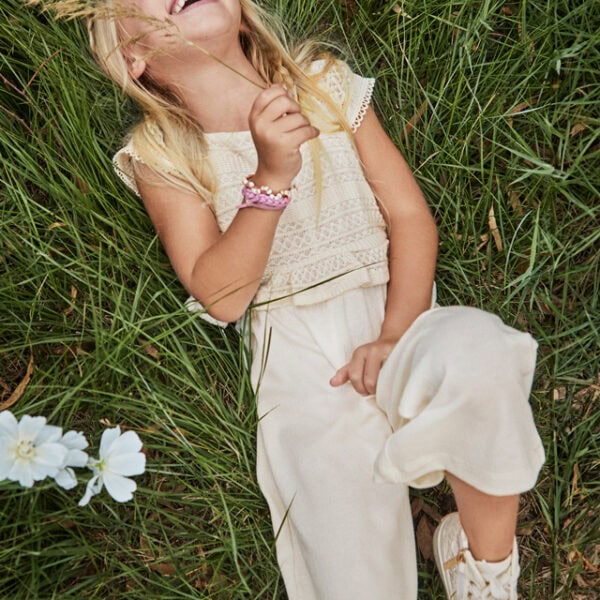 Mayoral Παιδική Ολόσωμη Φόρμα για Κορίτσι Μπεζ 25-03874-022