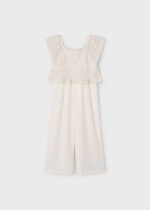 Mayoral Παιδική Ολόσωμη Φόρμα για Κορίτσι Μπεζ 25-03874-022 - Image 4