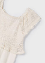 Mayoral Παιδική Ολόσωμη Φόρμα για Κορίτσι Μπεζ 25-03874-022 - Image 3