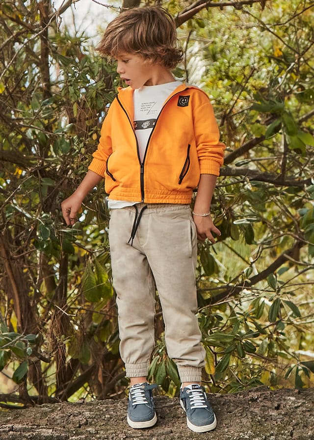 25-03881-047-L-2 Mayoral Παιδικό Σετ για Αγόρι Πορτοκαλί 25-03881-047 - Image 1