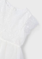 Mayoral Παιδικό Φόρεμα για Κορίτσι Εκρού 25-03914-051 - Image 3