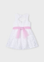 Mayoral Παιδικό Φόρεμα για Κορίτσι Λευκό 25-03918-065 - Image 2