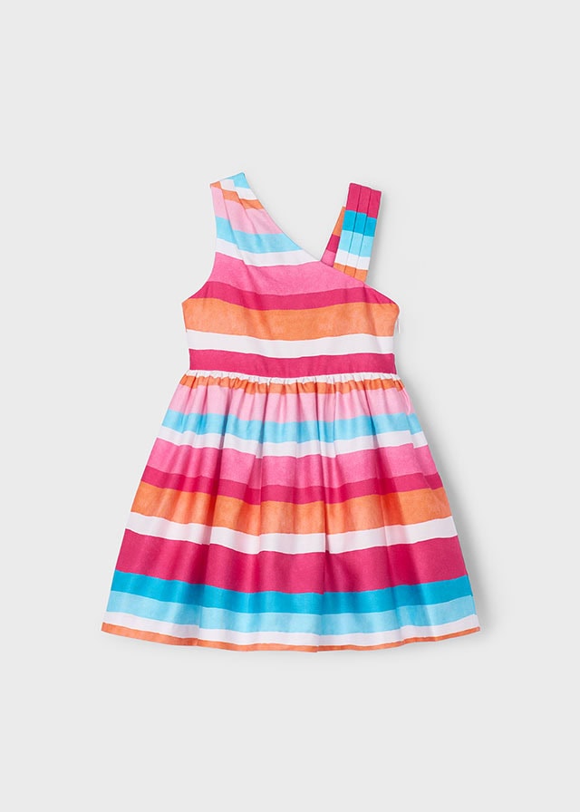 25-03920-057-L-4 Mayoral Παιδικό Φόρεμα για Κορίτσι Φούξια 25-03920-057 - Image 1