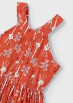 Mayoral Παιδικό Φόρεμα για Κορίτσι Πορτοκαλί 25-03938-040 - Image 2