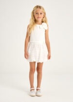 Mayoral Παιδικό Σετ για Κορίτσι Εκρού 25-03966-064 - Image 5