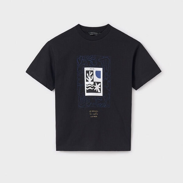 Mayoral Παιδική Μπλούζα για Αγόρι Μαύρο 25-06005-089