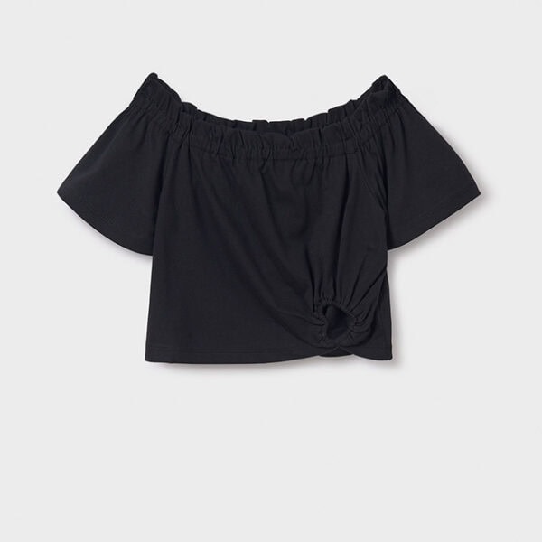 Mayoral Παιδική Μπλούζα για Κορίτσι Μαύρο 25-06028-087