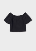 Mayoral Παιδική Μπλούζα για Κορίτσι Μαύρο 25-06028-087 - Image 3