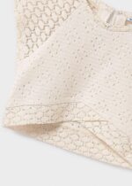 Mayoral Παιδική Μπλούζα για Κορίτσι Μπεζ 25-06042-038 - Image 2