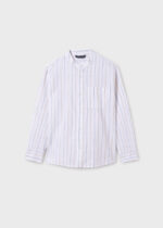 Mayoral Παιδικό Πουκάμισο για Αγόρι Λευκό 25-06141-052