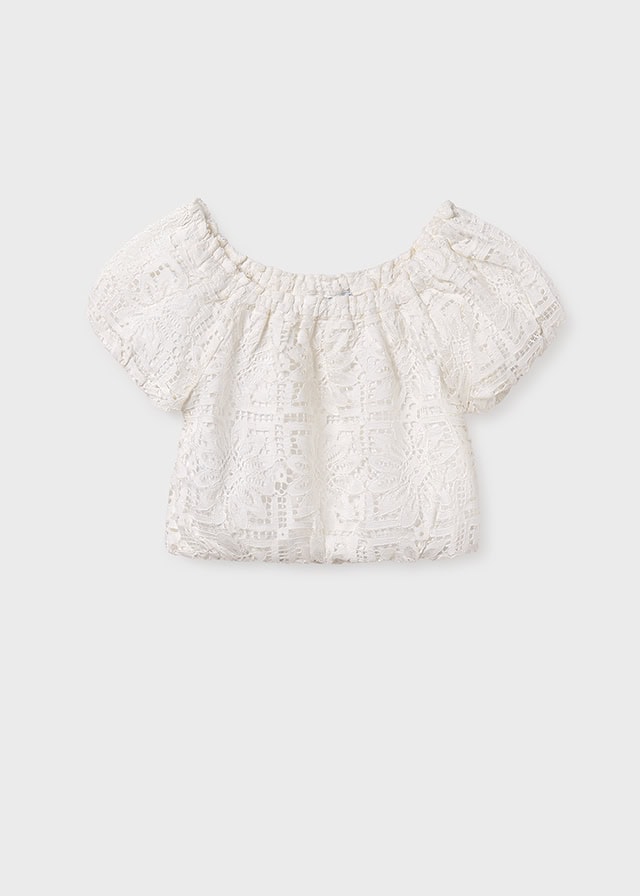 25-06151-047-L-4 Mayoral Παιδική Μπλούζα για Κορίτσι Μπλε 25-06151-047 - Image 1