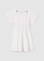 Mayoral Παιδικό Φόρεμα για Κορίτσι Λευκό 25-06987-032