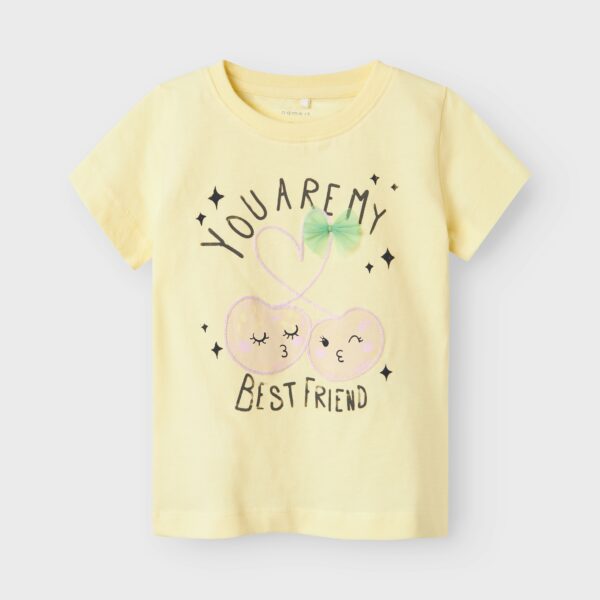 Name it Παιδικό Μπλούζα για Κορίτσι Κίτρινο 13237842-Pastel-Yellow