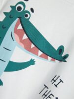 Name it Παιδικό Μπλούζα για Αγόρι Λευκό 13238145-Lucent-White - Image 3