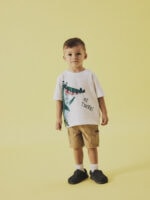 Name it Παιδικό Μπλούζα για Αγόρι Λευκό 13238145-Lucent-White - Image 5