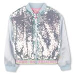 Billieblush Παιδικό Τζάκετ για Κορίτσι Ασημί U20884-74A - Image 2
