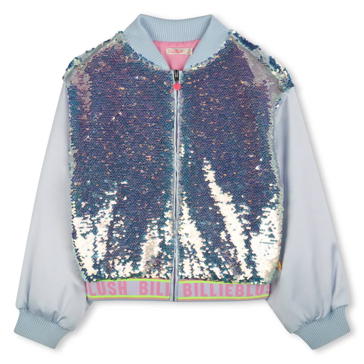 U20884__001 Billieblush Παιδικό Τζάκετ για Κορίτσι Ασημί U20884-74A - Image 1