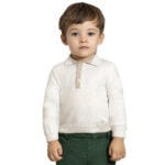 Abel & Lula Βρεφικό Πόλο για Αγόρι Εκρού 13-05646-001